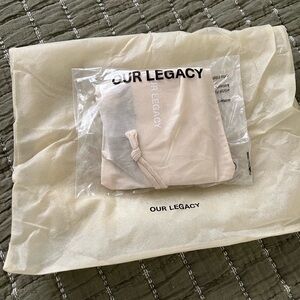 Our Legacy 2 cm Belt (Black) size 80 cm